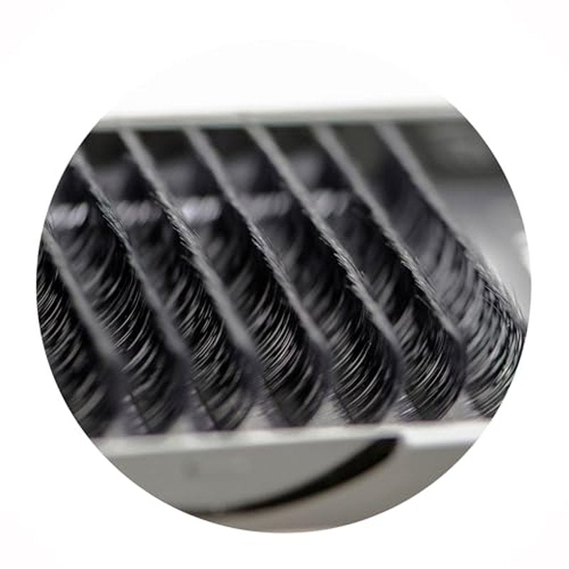 Eyelash Extensions 0.15mm Thickness C Curl 11mm Length Individual Volume Natural Eyelashes For Lash Extensions(0.15,C,11mm)