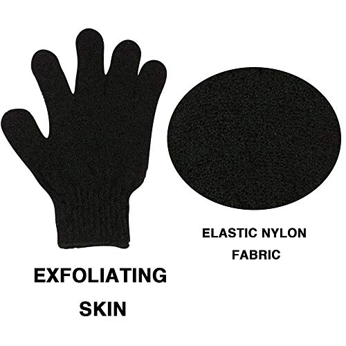 4Pack Self Tanning Mitt Set, 1 Self Tan Mitt, 1 Self Tanner Lotion Back Applicator, 1 Self Face Tanning Brush, 1 Exfoliating Glove, Self Tan Kit (4pack tanning applicator)