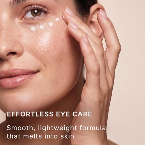 Caffeine Eye Cream for Puffiness Dark Circles & Fine Lines - Made in USA