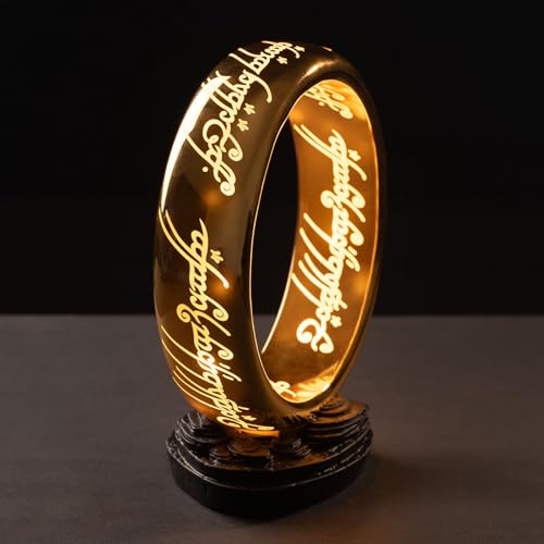 LOTR Lord of The Rings One Ring Table Lamp Collector Edition - Middle-earth Decor