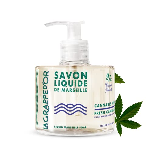 Fresh Cannabis Scent Hand Soap with Organic Olive & Coconut Oil - 11.10 oz