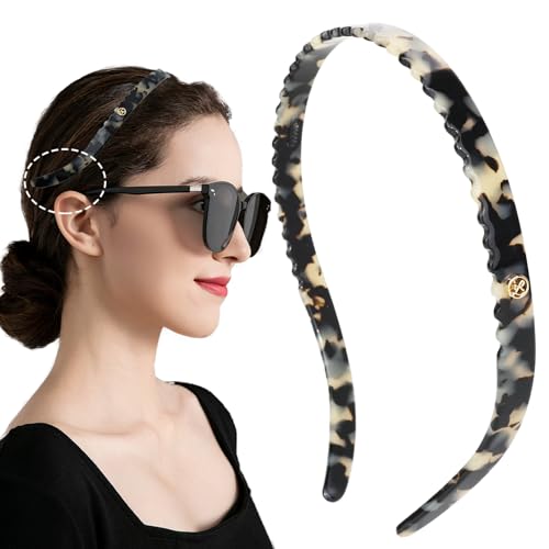 KOVOLITU Amber Headband for Eyewear – No Pressure, Comfortable Hair Band for Women & Girls