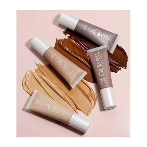HUDA BEAUTY GloWish Multidew Vegan Skin Tint Foundation 11 Deep