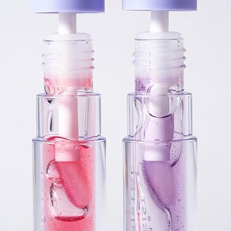 3 in 1 Cute Lippy Lip Oil - Nourishing Lip Oil for Women - Hydrating Lip Moisturizer - Non-Sticky Texture - 02 Red Fruits - 0.084 oz