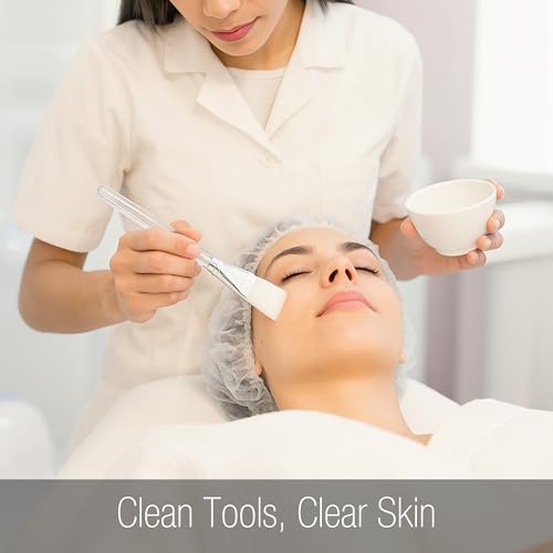 APPEARUS White Silicone Facial Mask Mixing Bowl Set - Professional Spa & Esthetic Tool