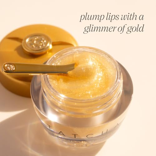 TATCHA Kissu Lip Mask with Gold Leaf – Restorative Hydrating Lip Treatment
