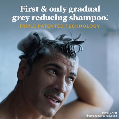 Just for Men Control GX Grey-Reducing 2-in-1 Shampoo & Conditioner - Pack of 2, 6 Fl Oz