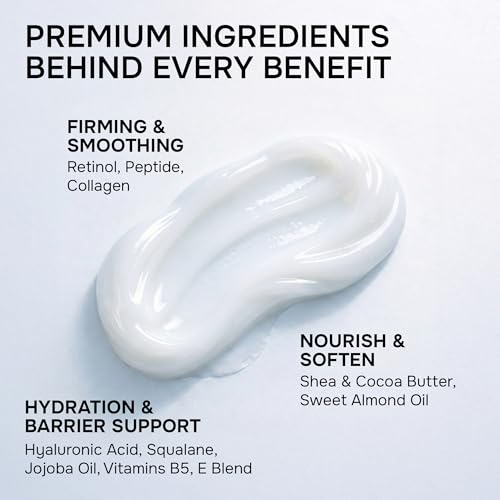 SimplyVital Retinol Body Lotion with Collagen & Hyaluronic Acid - 10 Fl Oz