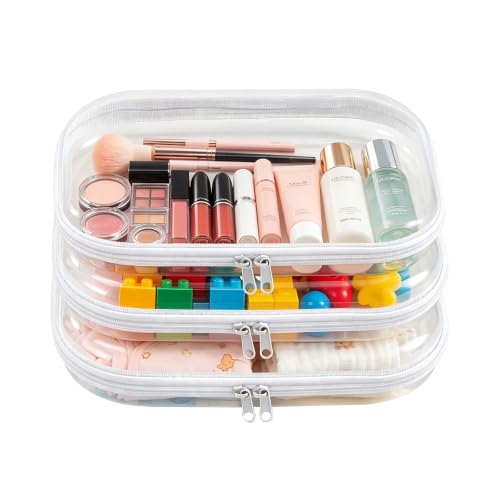 3L Clear Hard Shell Zipper Case Set - Large Diaper Bag Organizer - Variation of THIS listing