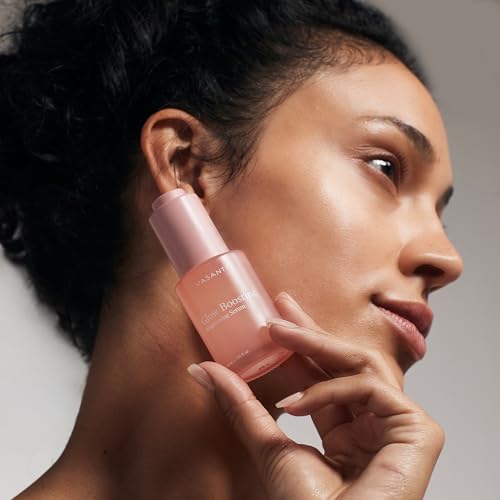VASANTI Glow Boosting Brightening Serum ? Vitamin C Face Serum with Arbutin, Bearberry & Antioxidants for Radiant Complexion, Even Skin Tone, Dark Spot Reduction & Hydrated, Glowing Skin ? 30mL