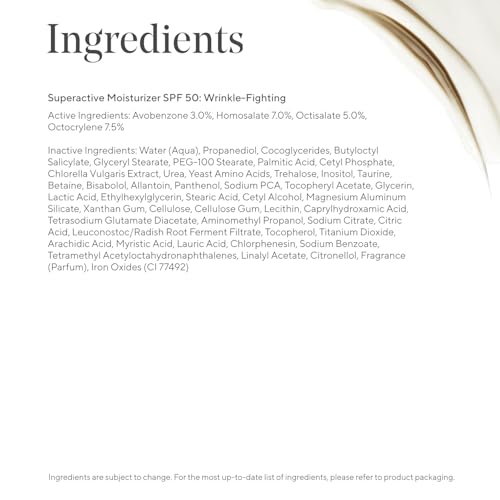 Murad Superactive Wrinkle-Fighting Moisturizer SPF 50 - Bio-Retinoid Ultra Sheer Facial Sunscreen Gently Targets Fine Lines and Wrinkles With Aging Protection From UVB/UVA - 1.7Fl Oz