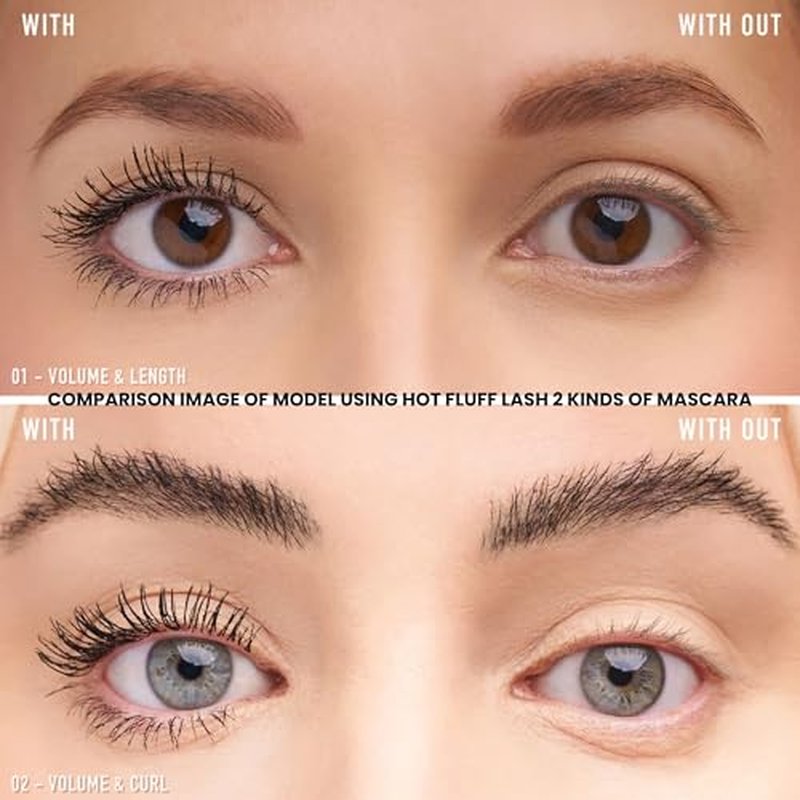 Jason Wu Beauty Hot Fluff Lash - Eyelash Mascara 0.28oz 8g (Volume & Length, 0.28oz 8g)