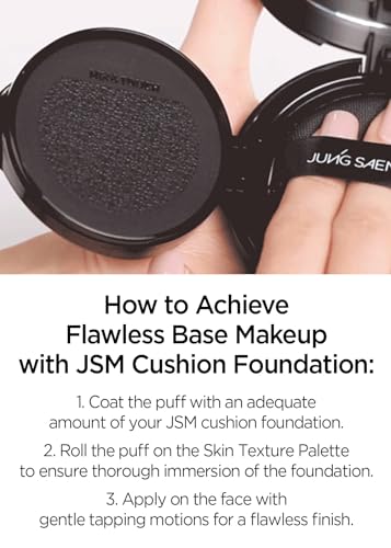Cushion Foundation Puff 10pcs - Round Makeup Blending Sponges for Face - Variation of THIS listing