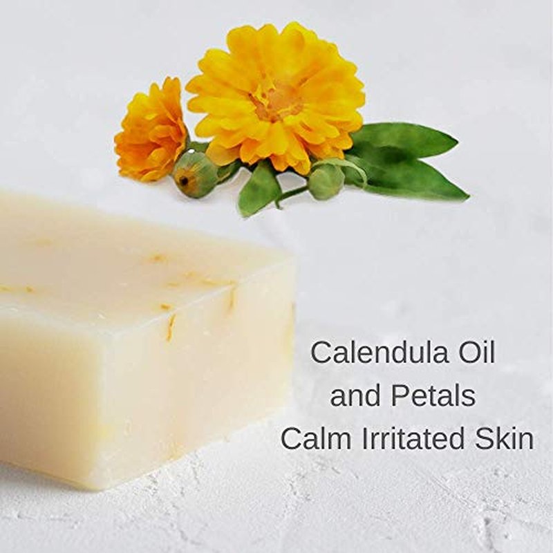 Emu Oil Soap for Sensitive Skin - Stocking Stuffer for Women Gentle Cleanser for Dry Irritated Skin Due to Eczema Psoriasis Dermatitis Lichen Sclerosus TSW Syndrome
