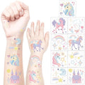 Cheerland 108pcs Unicorn Tattoos Girls Unicorn Birthday Party Decorations Magical Party Favors Birthday Pastel Party Supplies Rainbow Unicorns Temporary Tattoos Kids Temp Tats Girl Baby Shower