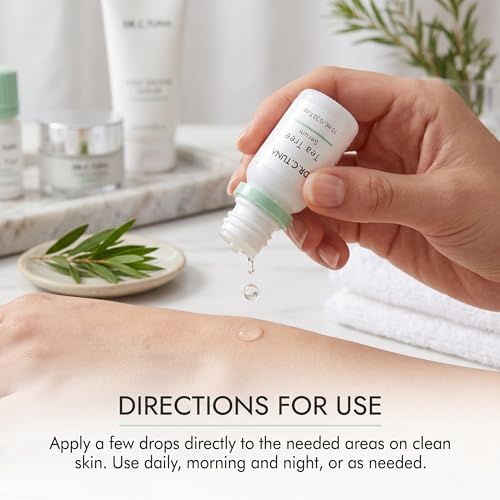 Tea Tree Serum for Acne-Prone Skin - Blemish & Pimple Treatment, 0.33 fl oz
