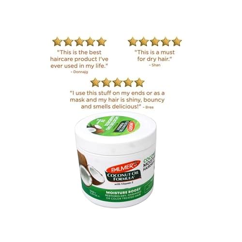 Palmer's Coconut Oil Moisture Gro Hairdress Jar 5.25 Ounce (155ml)