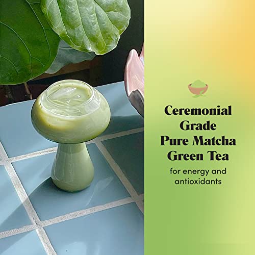 GOLDE 100g Organic Ceremonial Matcha Powder - Smooth Green Tea Superfood with L-Theanine & 60mg Caffeine - Jitter-Free Energy Boost