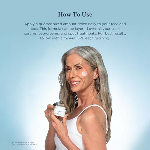Beverly Hills MD Deep Regenerating Stem Cell Moisturizer- Brighten & Revitalize the Look of Skin on Face, Neck w/Swiss Alpine Rose Stem Cells & Hyaluronic Acid- Smooth + Plump Formula