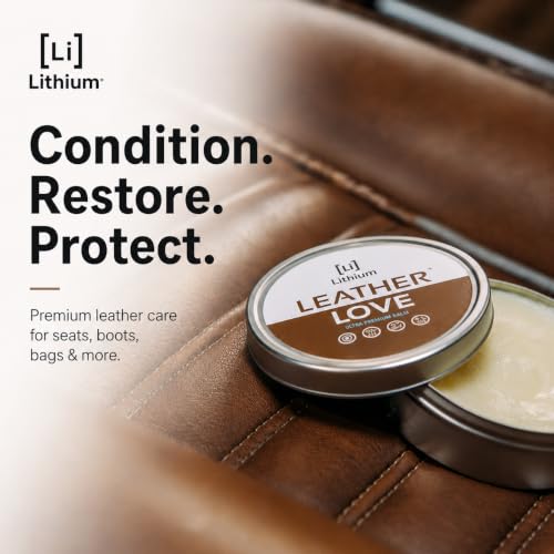 Leather Car Interior Cleaner & Conditioner - Hydrating, Restoring & Protecting - 8oz