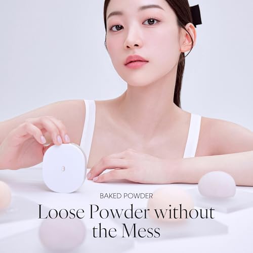 Light Pink Baked Powder 6.2g - Terra-Cotta Technology, Crease-Free & Weightless Setting Powder