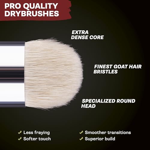 Drybrush Set with 3 Sizes for Miniatures Terrain and Models - The Army Painter
