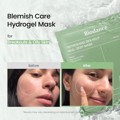 BIODANCE Caviar PDRN & Collagen Skin Care Set with Sea Kelp Mask - Korean All-in-One Facial Kit