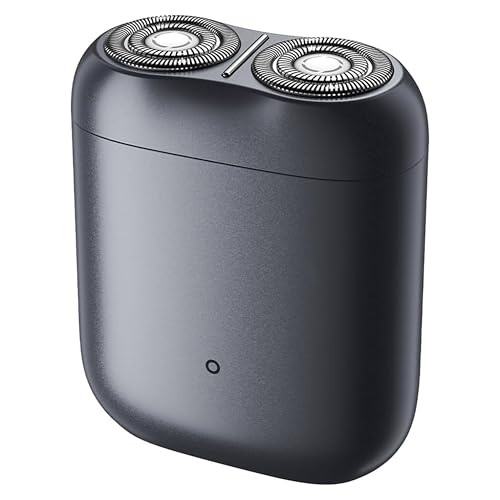 Xiaomi Electric Shaver S200, 2 Rotary Blades, 8000 RPM Motor, Skin-Touch Auto Start, IPX7 Waterproof, Type-C Fast Charge, 60-Min Runtime (Moon Rock Grey)