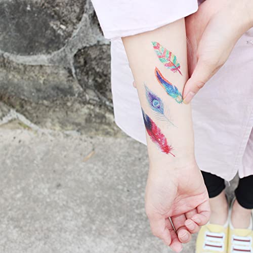 Neva Nude Hangovers Happen Bold Swirls Temporary Tattoo | Face Tattoo Decoration for Festivals, Raves, and More