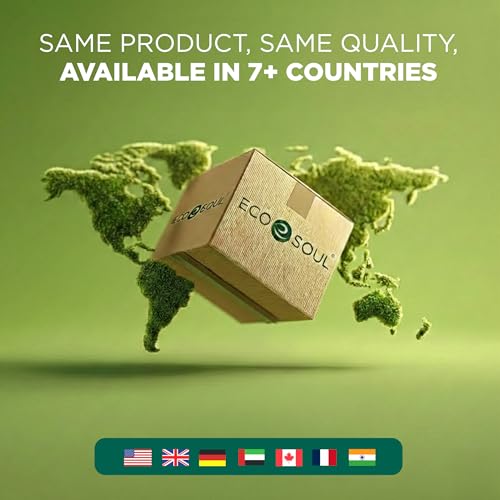 Eco Soul Disposable Bamboo Plates Bundle - 200 Pack, 7 & 10 Inch Square Dinnerware