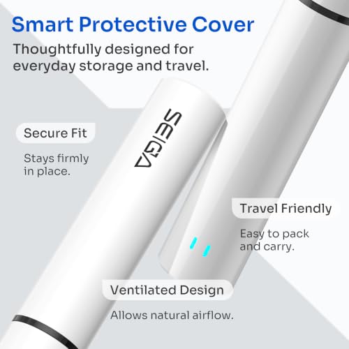 Electric Sonic Toothbrush for Adults with Travel Case - Rechargeable & Waterproof
