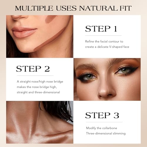Mushroom Head Air Cushion CC Cream - New Upgraded BB Cream Face Makeup Foundation for Mature Skin Moisturizing Concealer Brighten Long-Lasting, Colored Packaging (Natural, 3.21 Ounce (Pack of 1))