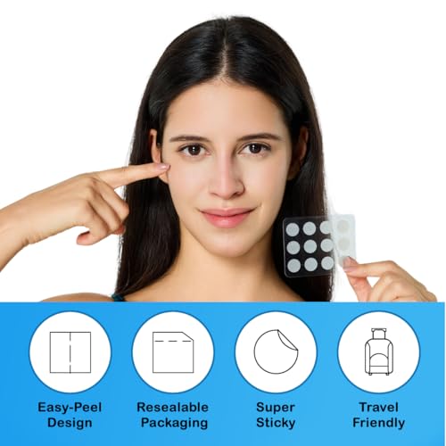 Pimple Patches for Face, Hydrocolloid Acne Patches, Absorb Zits and Blemishes, Invisible Spot Cover, Treatment for Breakouts, Acne Stickers with Salicylic Acid and Tea Tree Oil (24 Count)