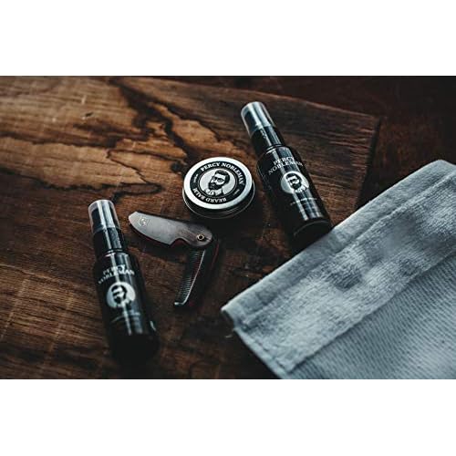 Percy Nobleman Beard Grooming Kit ? Gift Set with Signature Scented Beard Oil (1.7 fl oz), Beard Wash (1.7 fl oz), Beard Balm (0.7 fl oz) & Beard Comb for Softening, Hydration & Beard Maintenance