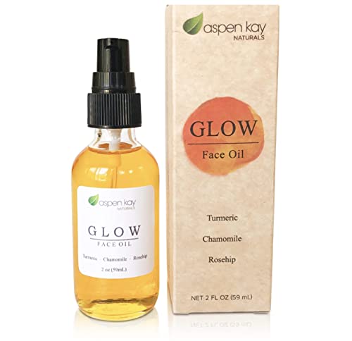 Natural Face & Body Moisturizer with Turmeric & Rosehip Oil - 4 oz & Face Oil Duo 2 oz