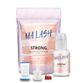 Strong Eyelash Extension Adhesive Glue - 0.17fl.oz / 5ml Ultra-Fast 1-Second Drying Black - Professional-Grade, Variation: Strong