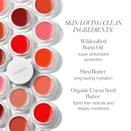 Lip2Cheek Cream Blush & Lip Tint - Crystal Slipper 0.17 oz, Multi-Use Natural Color