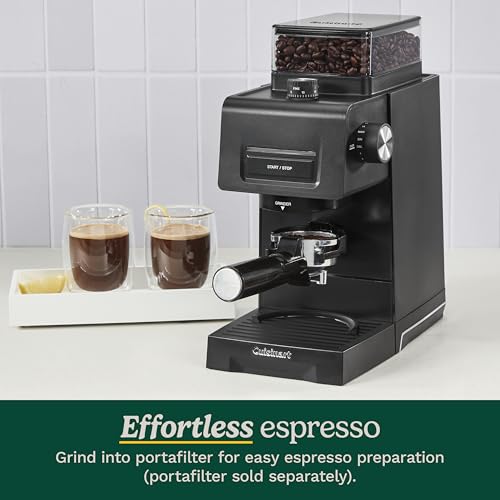 Coffee & Espresso Conical Burr Grinder with 35 Settings, 8oz Hopper