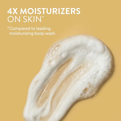 Moisturizing Body Wash with Shea Butter - Hydrating & Gentle for Sensitive Skin, Pineapple & Coconut Milk, 22 Fl Oz (Pack of 6)