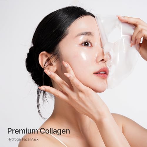 Deep Collagen Hydrogel Face Mask - Anti-Wrinkle & Hydration Set 4+1 - Variation of THIS listing