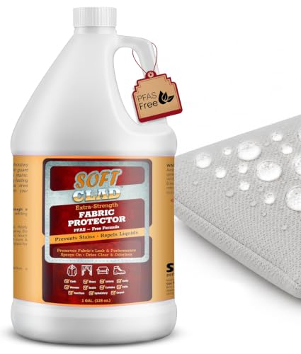 Extra Strength Fabric Protector Spray 128 Fl Oz Refill - Stain & Water Repellent