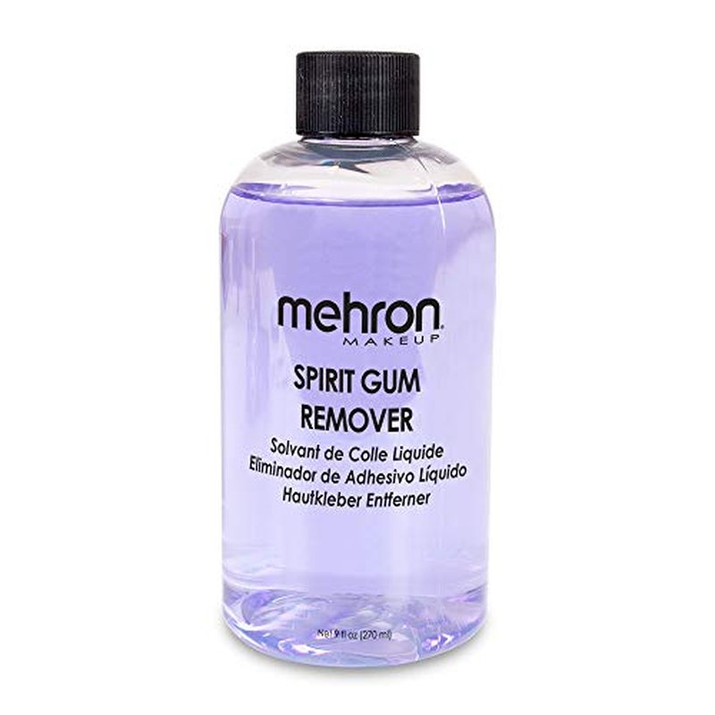 Mehron Makeup Spirit Gum Remover | SFX Makeup| Spirit Gum Adhesive Remover 9 fl oz (266 ml)
