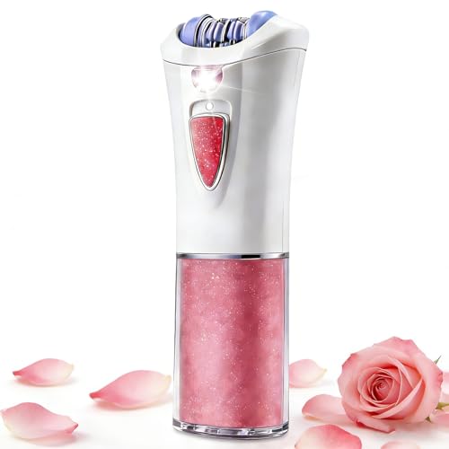 Epilator for Women, 2026 New Smooth Glide Facial Epilator with LED Light, 2 Speeds, 36 Tweezers, Cordless Electric Epilators for Women Face/Arms/Legs/Underarms/Bikini