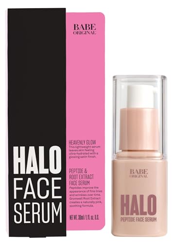 Hydrating Face Serum with Peptides & Plant-Based Brightening - Plump & Smooth Skin