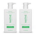 Native Sensitive Face Wash Unscented - Daily Facial Cleanser with Aloe & Vitamin B3 (2 Pack)