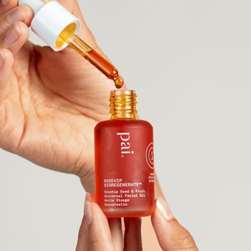 Organic Rosehip Facial Oil - Sensitive Skin, 0.33 Fl Oz, Multi-Tasking, Vegan