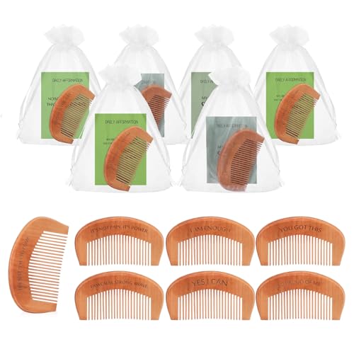 20 Sets Birthing Comb Labor Pain Relief with Affirmation Cards - Pregnancy Stress Relief Gift