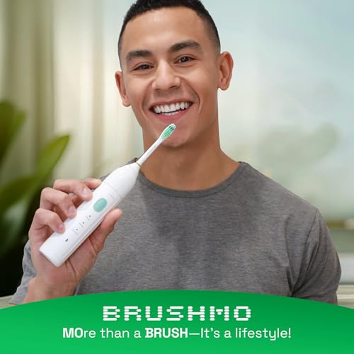 Rechargeable Electric Toothbrush with 3 Modes & 2 Brush Heads - Waterproof & Travel Case