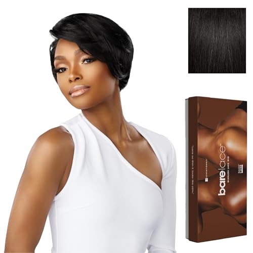 Sensationnel Bare Lace 13x6 Wig-Unit - 1B OffBlack, Pre-Plucked, Glueless
