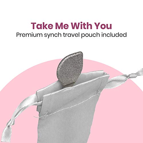 Lindo Beauty Buffer Microdermabrasion Tool with Diamond Infused Exfoliation & Lip Scrubber - 1 Count